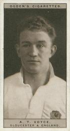 1926 Ogden’s Famous Rugby Players #10 Tom Voyce Front